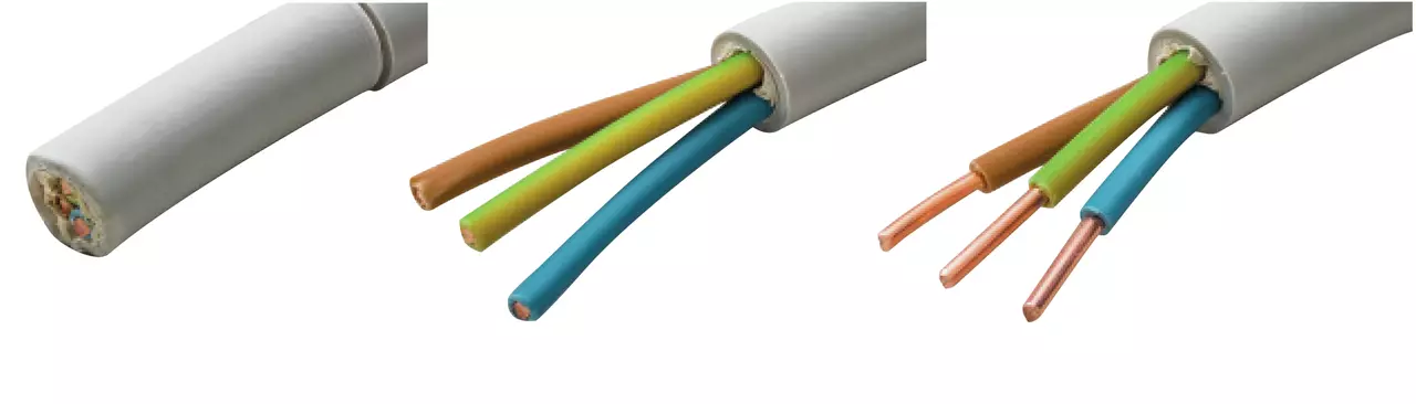 Three-step process of cable stripping and wire exposure
