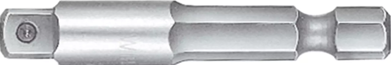 Metal tool shaft with hexagonal shape