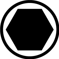 Internal hexagon 1 (Inch)