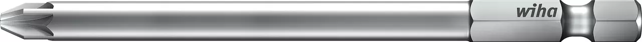 Phillips screwdriver bit, metallic, 150mm long